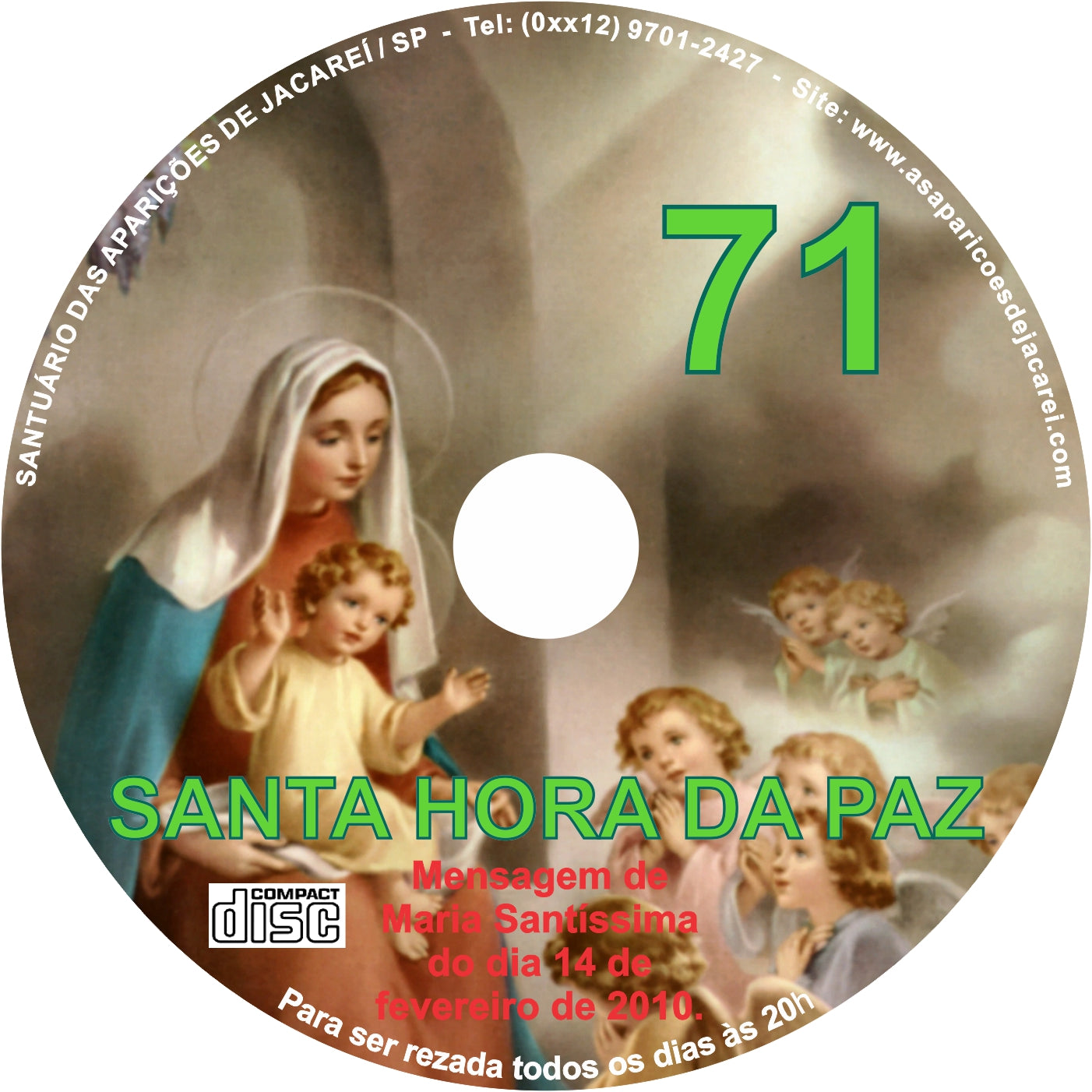 CD Hora da Paz 71 CD Hora da Paz 71